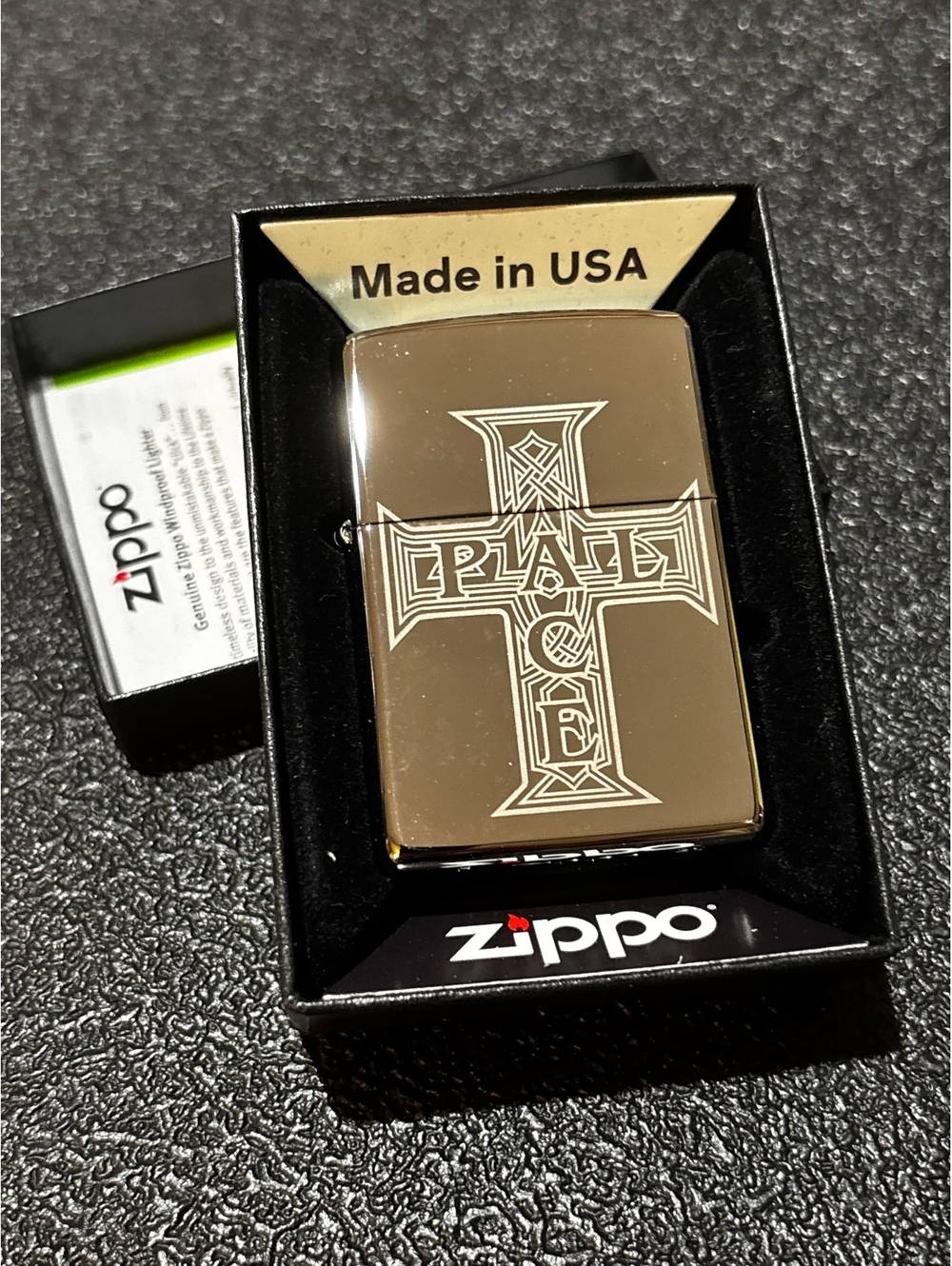 Palace x Zippo 250 Cross Lighter (Made in USA)